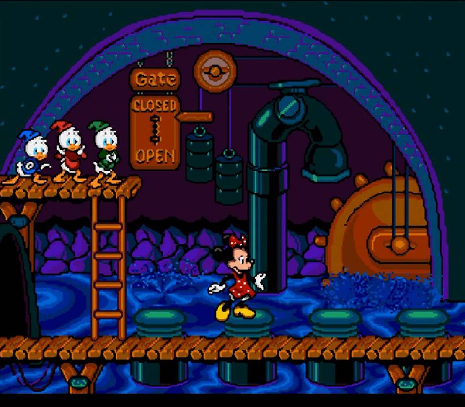 Mickey's Ultimate Challenge - геймплей игры Sega Mega Drive\Genesis